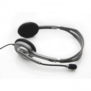 Slúchadlá s mikrofónom Logitech Stereo Headset H110