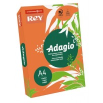 Kancelársky papier Rey Adagio A4 80g oranžový