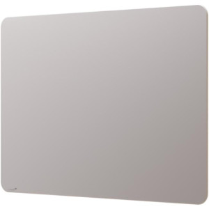 Tabuľa GLASSBOARD matná oblé rohy 100x150, sivá