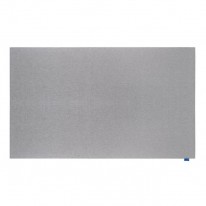 Textilná akustická nástenka WALL-UP horizontálna 119,5x200 cm tichá sivá