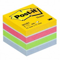 Samolepiaci bloček Post-It Ultra 51x51 mm mix farieb