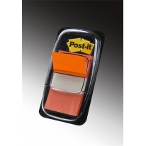 Záložky plastové Post-It 25x43 mm oranžová