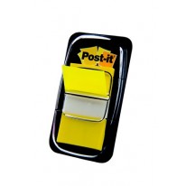 Záložky plastové Post-It 25x43 mm žltá