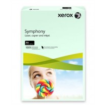Kancelársky papier Xerox Symphony A4 160g svetlozelený pastelový