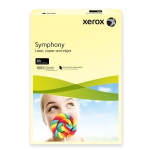 Kancelársky papier Xerox Symphony A4 80g svetložltý pastelový