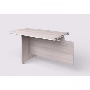 Doplnkový stôl Lenza Wels, 130x76,2x70 cm, agát svetlý