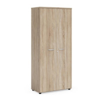 Šatníková skriňa s vešiakovou tyčou BASIC, 80x60x182cm, dub Sonoma