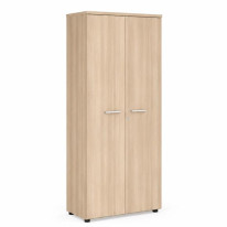Šatníková skriňa s vešiakovou tyčou BASIC, 80x60x182cm, agát svetlý