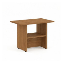 Konferenčný stôl BASIC, 80x60x54,7cm, orech Dijon