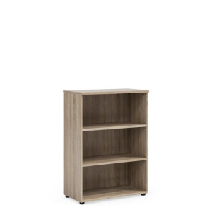 Policová skriňa BASIC, otvorená, 80x40x111,7cm, dub Sonoma