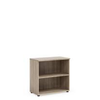 Policová skriňa BASIC, otvorená, 80x40x76,5cm, dub Sonoma