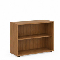 Policová skriňa BASIC, otvorená, 100x40x75,3cm, orech Dijon