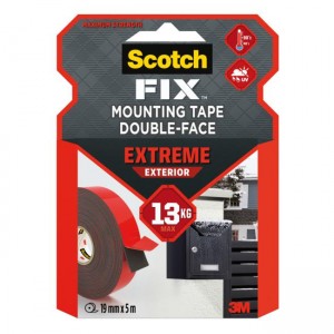 Montážna páska Scotch do exteriéru supersilná, 19 mm x 5 m