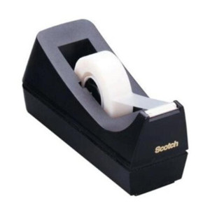 Dispenzor s páskou Scotch Magic C-ST, 19mm x 33m, čierna/strieborná Odvíjač lepiacej pásky Scotch® C60