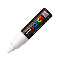 Popisovač uni POSCA PC-7M biely