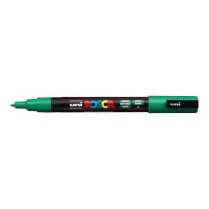 Popisovač uni POSCA PC-3M zelený