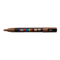 Popisovač uni POSCA PC-3M hnedý