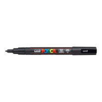 Popisovač uni POSCA PC-3M čierny