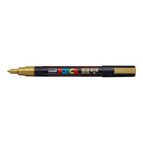 Popisovač uni POSCA PC-3M zlatý