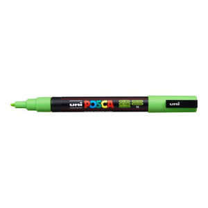 Popisovač uni POSCA PC-3M zelené jablko