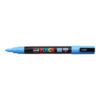 Popisovač uni POSCA PC-3M nebesky modrý