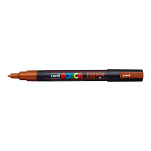 Popisovač uni POSCA PC-3M bronzový