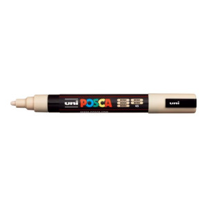 Popisovač uni POSCA PC-5M béžový