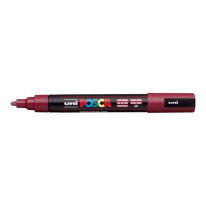 Popisovač uni POSCA PC-5M rubínovo červený