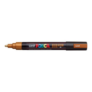 Popisovač uni POSCA PC-5M bronzový