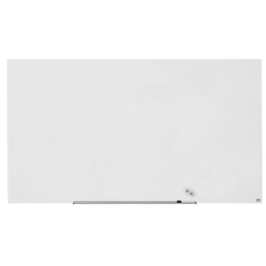 Sklenená tabuľa Nobo Diamond biela 85” 1900x1000mm