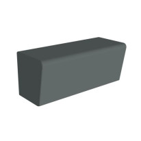 Čalúnená sedačka CUBE CHAT SOFA veľká, 122x50x50 cm, plus