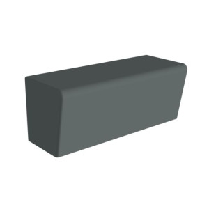 Čalúnená sedačka CUBE CHAT SOFA veľká, 122x50x50 cm, plus