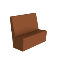 Čalúnená sedačka CUBE MEET SOFA veľká, 130x68x120 cm, premium