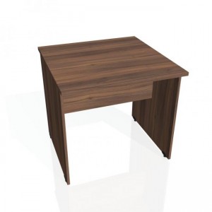 Rokovací stôl Gate, 80x75,5x80 cm, orech/orech