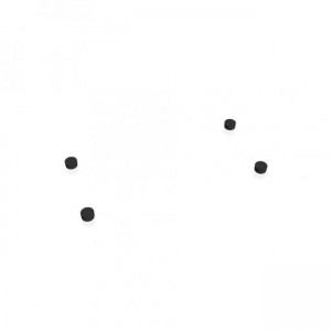 Rektifikačné nožičky, plastové, 27 mm, 4 ks