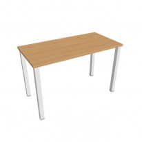 Pracovný stôl Uni, 120x75,5x60 cm, buk/biela