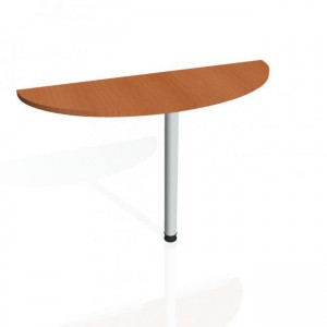 Doplnkový stôl Gate, 120x75,5x40 cm, čerešňa/kov