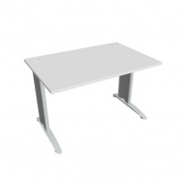 Pracovný stôl Flex, 120x75,5x80 cm, biely/kov