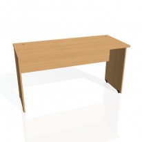 Pracovný stôl Gate, 140x75,5x60 cm, buk/buk