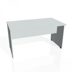 Rokovací stôl Gate, 140x75,5x80 cm, sivá/sivá