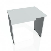 Pracovný stôl Gate, 80x75,5x60 cm, sivý/sivý