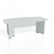 Rokovací stôl Gate, 200x75,5x110 cm, sivá/sivá