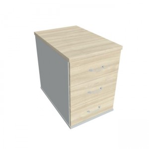 Kontajner Hobis, 40x60x60 cm, agát/sivý