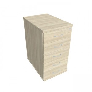 Kontajner Hobis, 40x75,5x60 cm, agát/agát