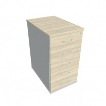 Kontajner Hobis, 40x75,5x60 cm, agát/sivý