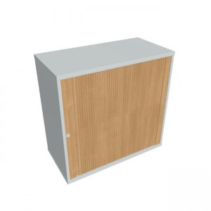 Skrinka policová Strong, 80x76,8x40 cm, dub/sivá