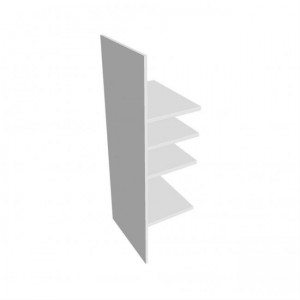 Šatníková vložka Strong, do skrine v.192 cm, biela