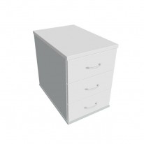 Kontajner Hobis, 40x60x60 cm, biely/sivý