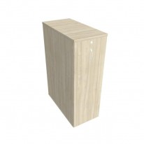 Výsuvná skriňa šanónová Hobis, zámok, L, 40x117,7x80 cm, agát