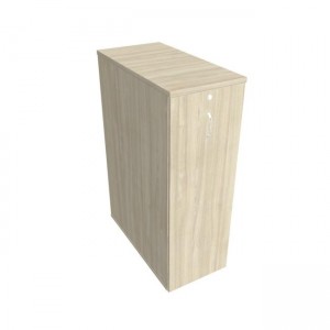 Výsuvná skriňa šanónová Hobis, zámok, L, 40x117,7x80 cm, agát